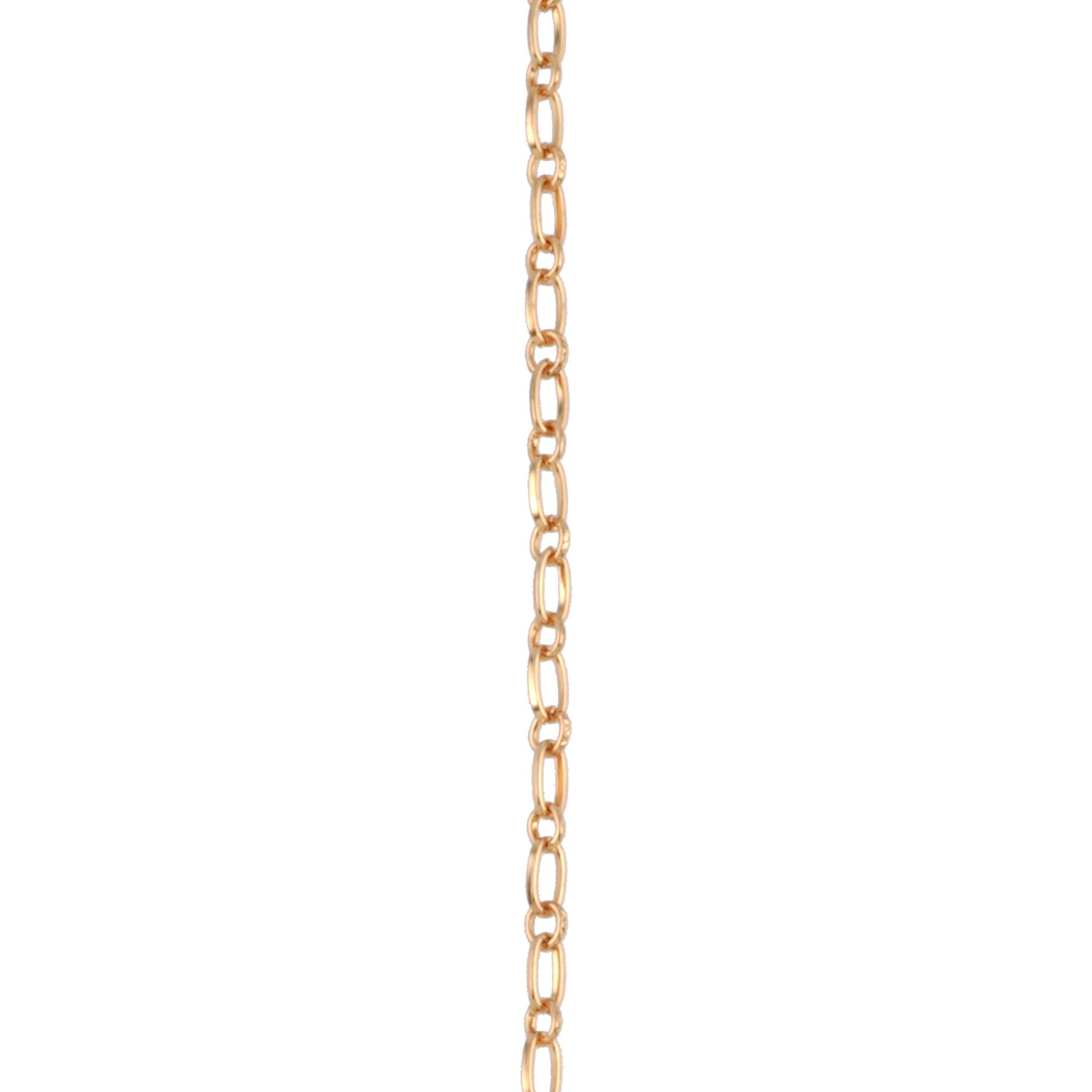 7.5" Gold Paperclip Charm Bracelet by Bead Landing™